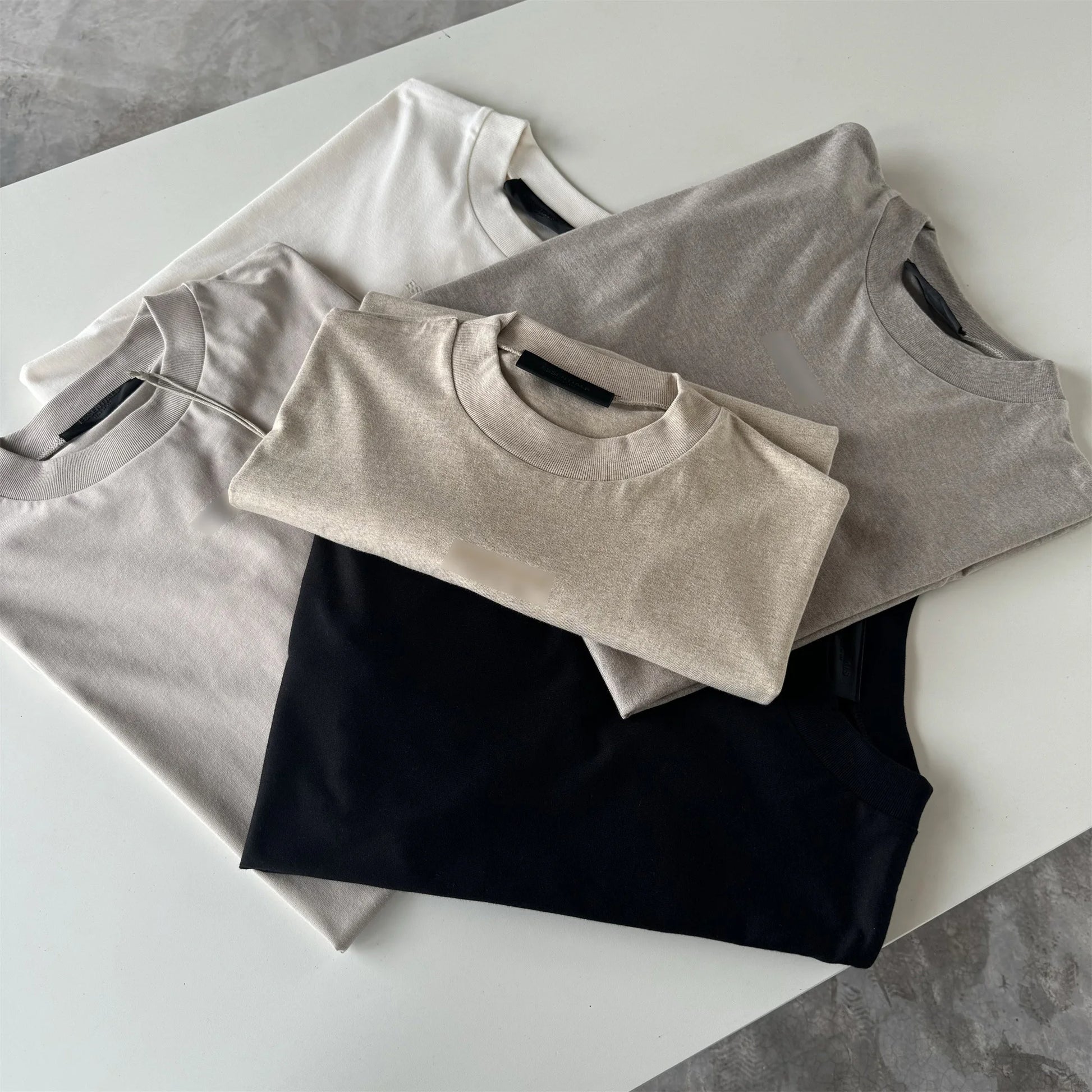 cyberpunk streetwear top featuring 24fw fogess cloud series cleanfit summer solid silicone letters full cotton quality short sleeve tops t shirt for summer