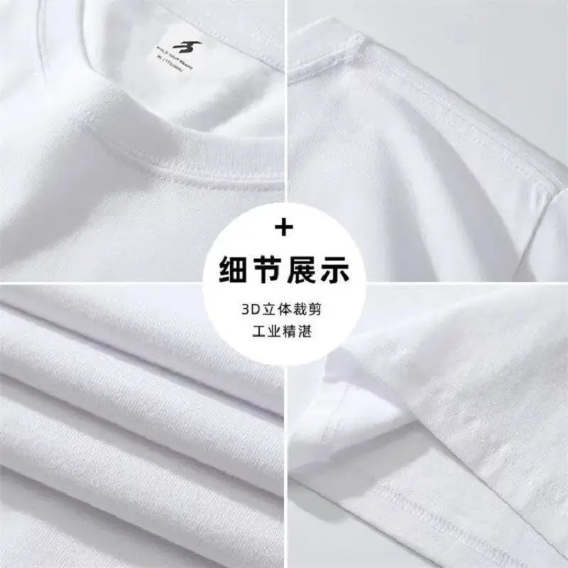 American style men and women trendy retro Polo Shan personality letter print short sleeved couple loose casual Harajuku top y2k