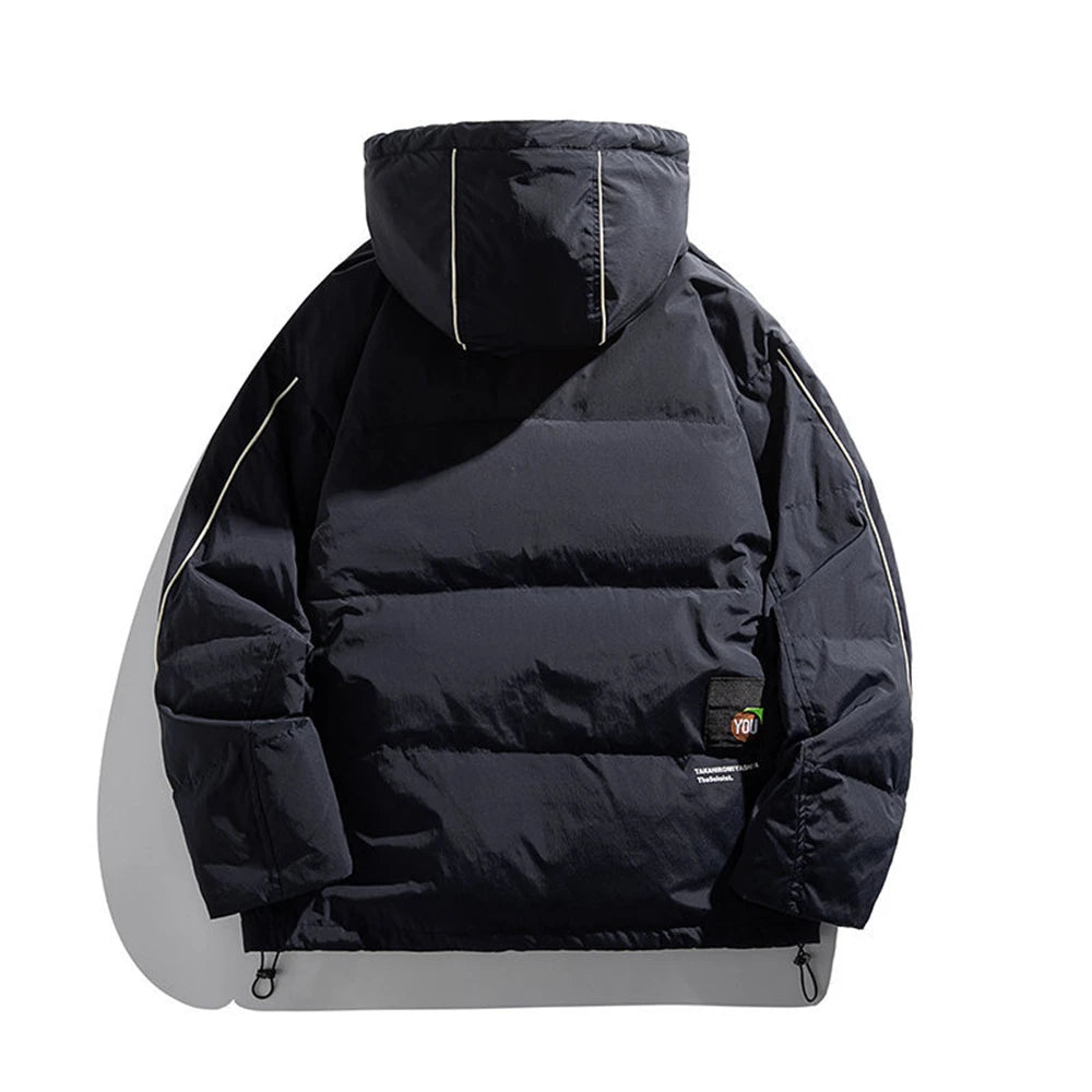 Men's Down Jackets 2023 Winter Outdoor 90% White Duck Down Jacket Warm Coat For Men Thick Outwear Hip Hop Streetwear