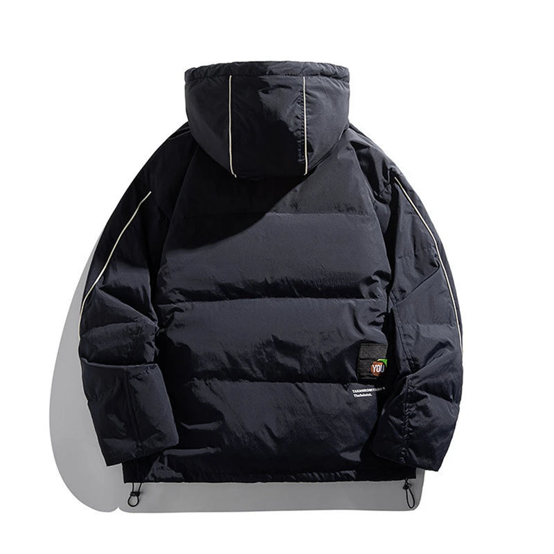 Men's Down Jackets 2023 Winter Outdoor 90% White Duck Down Jacket Warm Coat For Men Thick Outwear Hip Hop Streetwear