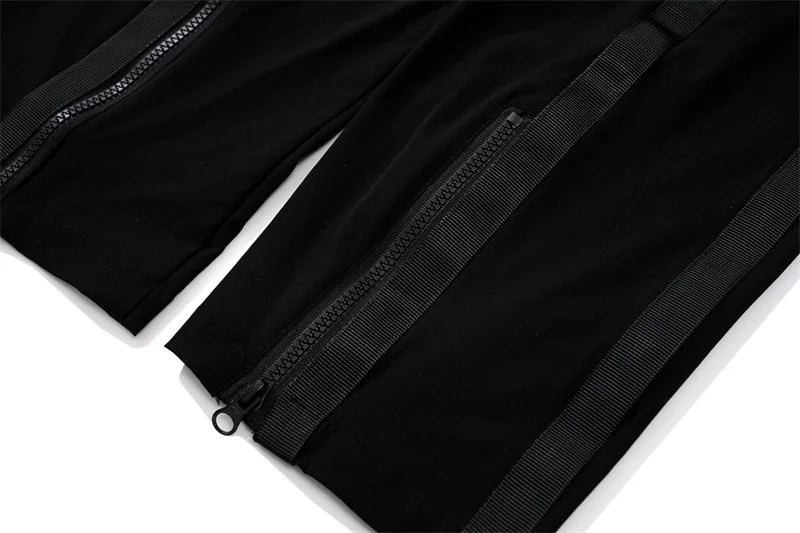 undermycar functional strap high street pure cotton pants unique default style 2919