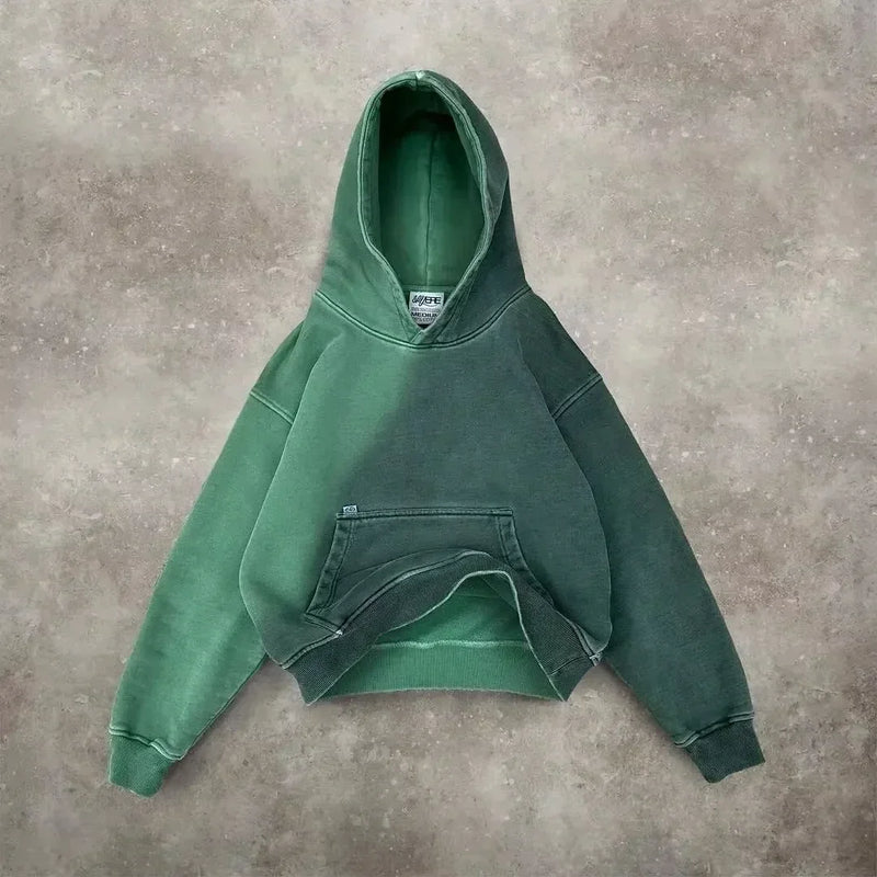 American Fashion Trend Pattern 3D Zipper Hoodie Women Street Y2K New H