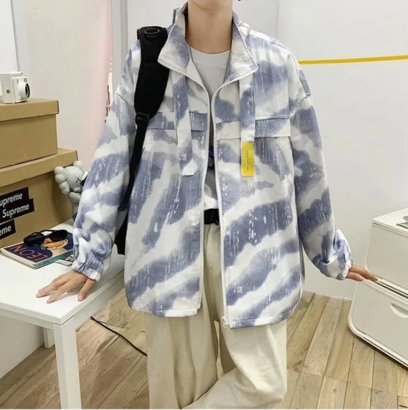 retro baseball bomber, daily drip outerwear, casual outfit