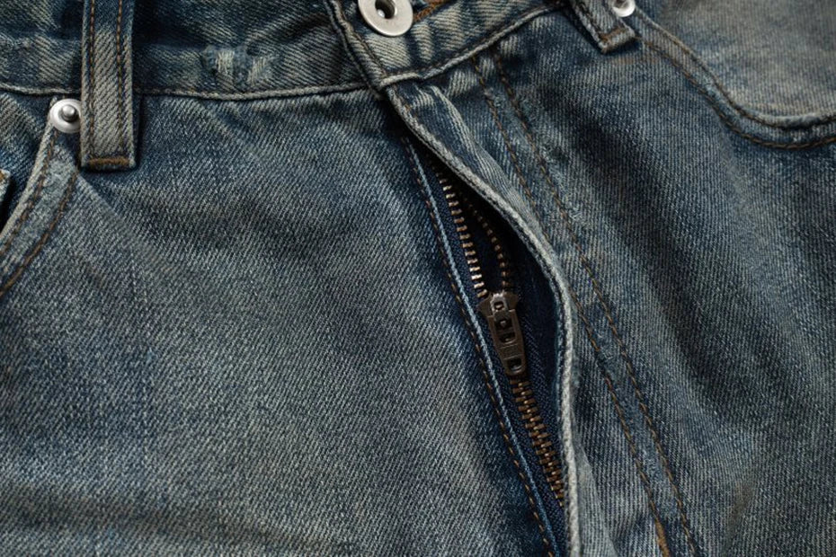 vintage men jeans blue baggy denim pants dirty washed retro loose straight jeans trousers unique jeans style 6002