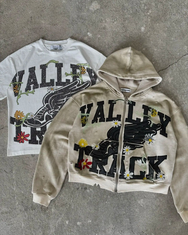 Harajuku Y2K Letter Hoodies Women Oversized Grunge Sweatshirt Gothic G