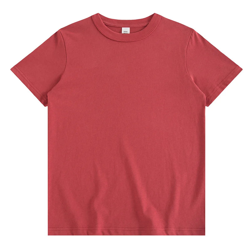 Harajuku Aesthetic piece – Amekaji Vintage T Shirt Men 2023 Summer New Combed Cotton Ro