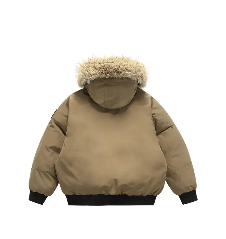 leather varsity coat, fall fit essential - trendy urban streetwear fashion for men and women