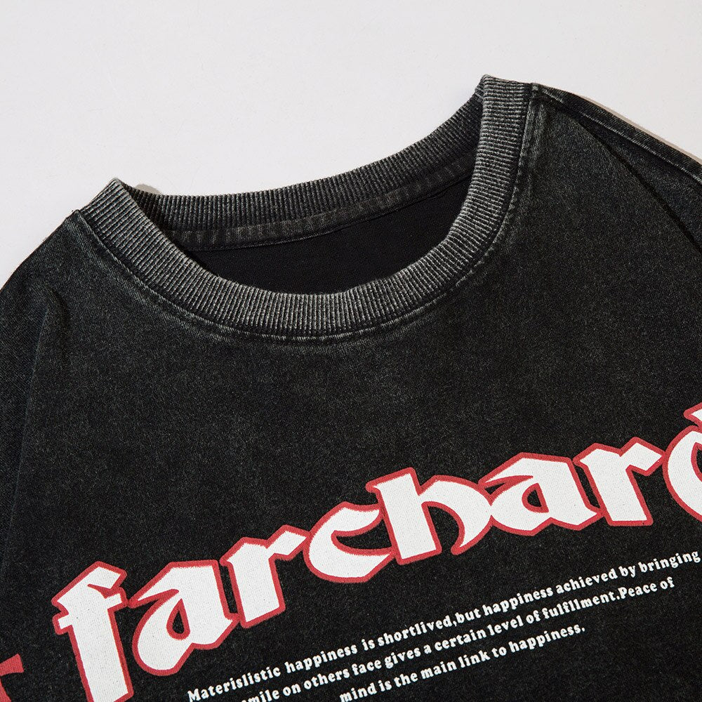 "Farfetched" Unisex Men Women Streetwear Graphic Sweatshirt Daulet Apparel