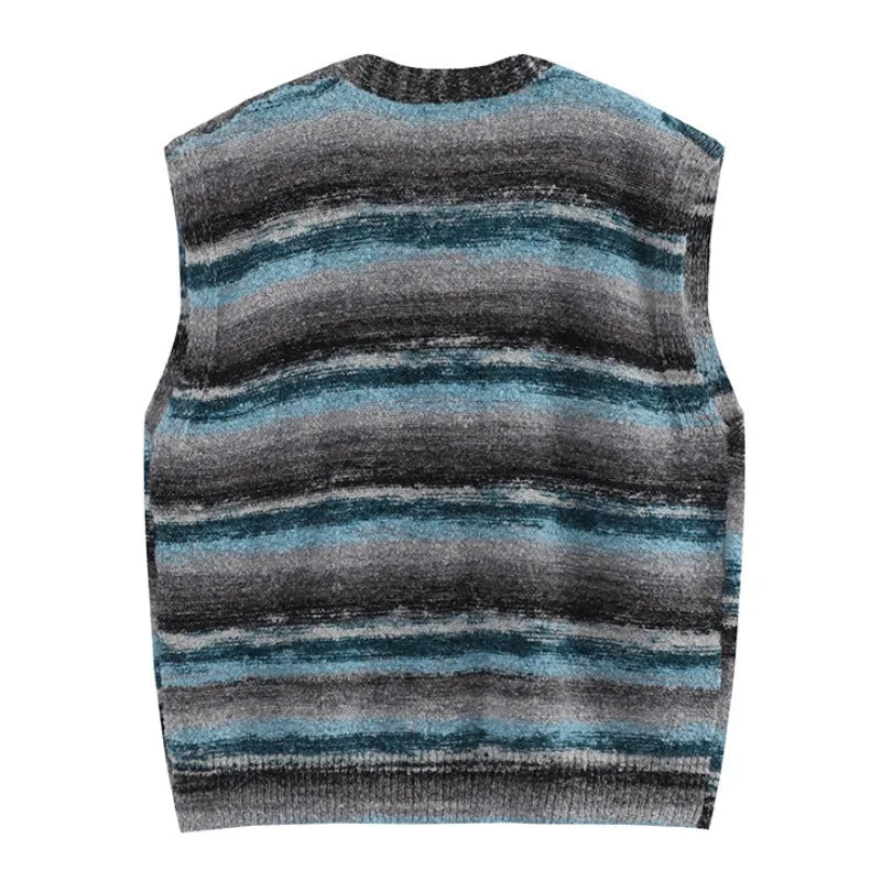 techwear flame knit sweater with structured oversized fit, ideal for cold streetwear layers, men’s streetwear clothing piece 