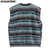 techwear flame knit sweater with structured oversized fit, ideal for cold streetwear layers, men’s streetwear clothing piece 