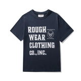 Harajuku Broken heart – Amekaji Vintage Cotton Printed T Shirt Men 2023 Spring Summe