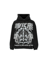 Y2K Womens Clothing Hoodies Sweatshirt Long Sleeve Pullover High Stree