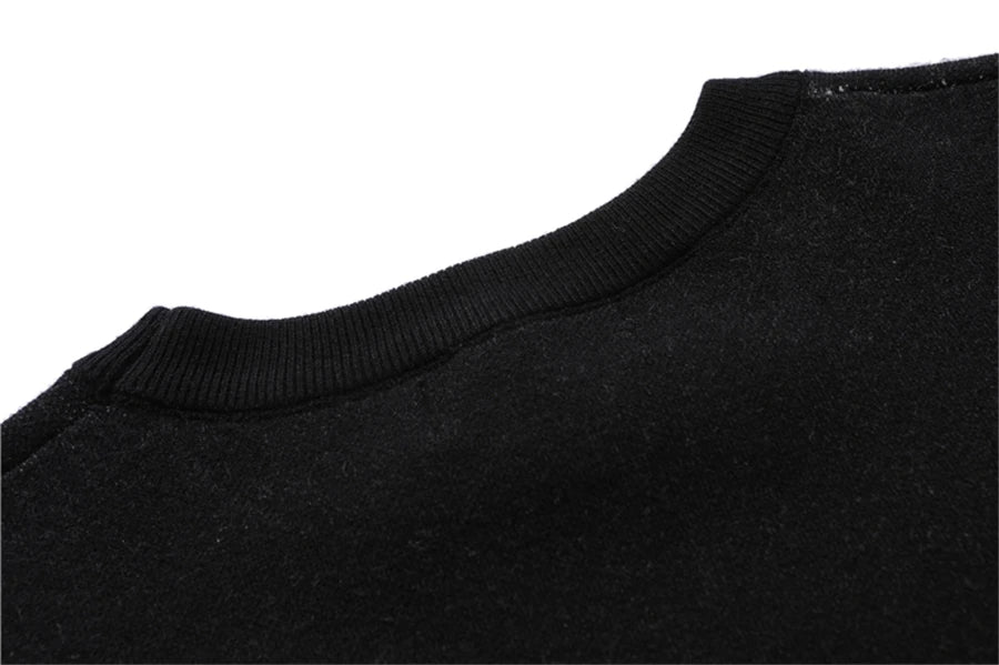 oversized flame knit top, unisex streetwear inspired by 2025 fashion trends, mens fashion layer for modern streetwear collect