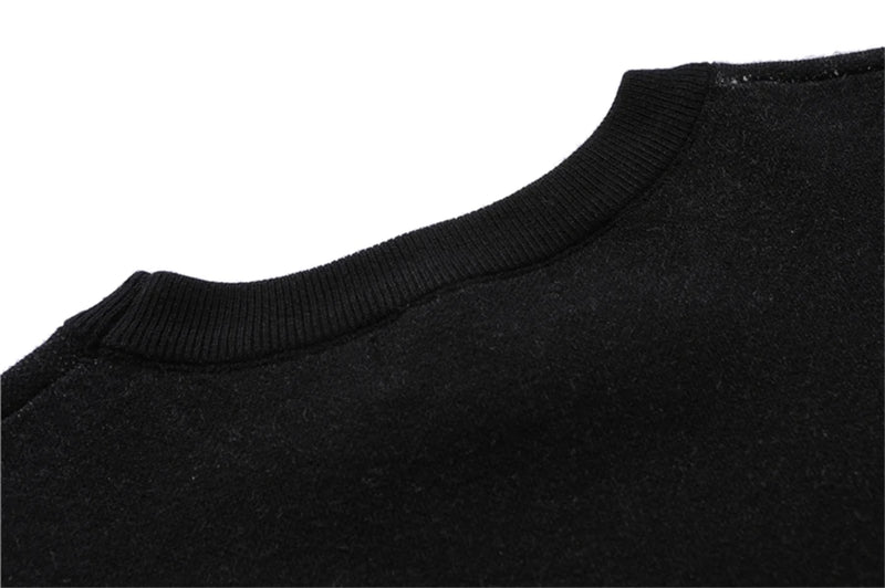 oversized flame knit top, unisex streetwear inspired by 2025 fashion trends, mens fashion layer for modern streetwear collect