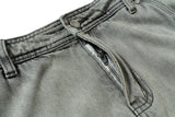 streetwear washed vintage ribbons logging jeans pants mens straight ropa hombre baggy cargos oversized loose denim overalls unique cargo style 5622