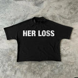 Vaporwave Vintage t-shirt – 2024 New Trendy Letter Pattern Printed Oversized T Shirt Men