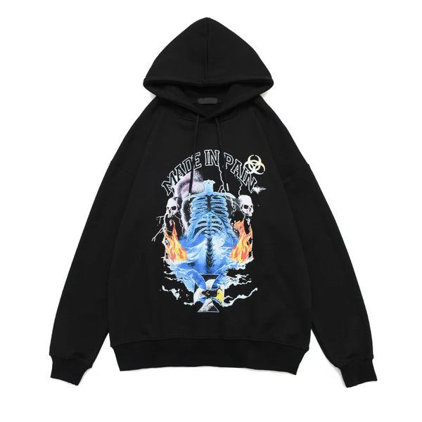 vaporwave chrome print featuring rainbowtouches hoodies men unisex high street fashion vintage hip hop patchwork hoodie street wear unisex winter mens hoodie