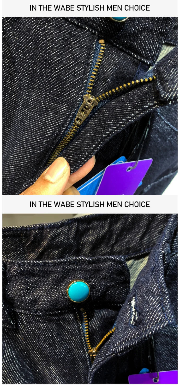 men denim streetwear fashion brand hip hop loose casual wide leg cargo harem jeans pant cityboy y2k baggy jeans trousers unique cargo style 1902