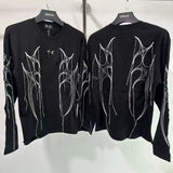 Vaporwave Fashion – New Arrival 2024 Men Thug Club Tassels T Shirts T Shirt – Edgy Streetwear for All Genders