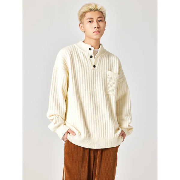 minimalist knit hoodie, photo-ready knit, unisex oversized techwear hoodie for men street style