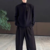 grunge fire sweater, streetwear drip, cozy knitwear for men, oversized grunge aesthetic winter top