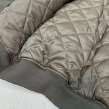 2024AW new cotton dress solid color hooded multi-pocket jacket