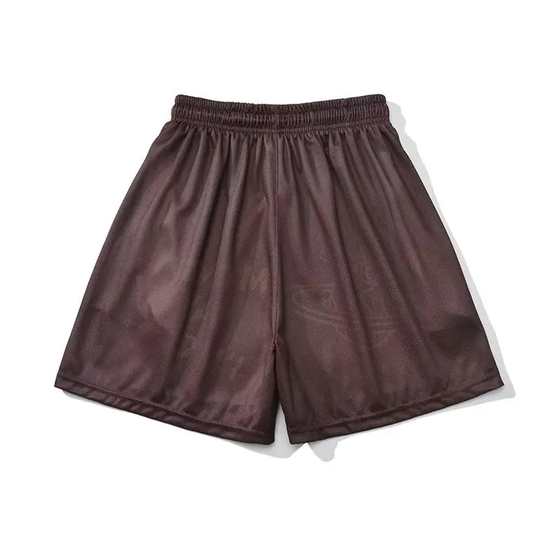 new mens basketball shorts sports short pants summer mesh breathable sweatpants high street shorts quick drying gym shorts casual joggers
