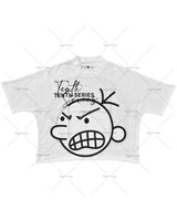 Cyberpunk Streetwear top – American Street Harajuku Retro Anime Print Oversized Short S