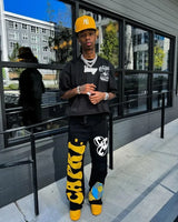 european and american new embroidered oversized trousers men y2k trendy hip hop knitted pants loose casual wide leg pants women unique default style 3622