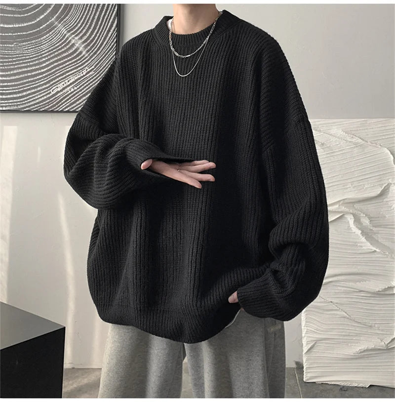 retro street knitwear, high-street look, trendy streetwear apparel for men and women