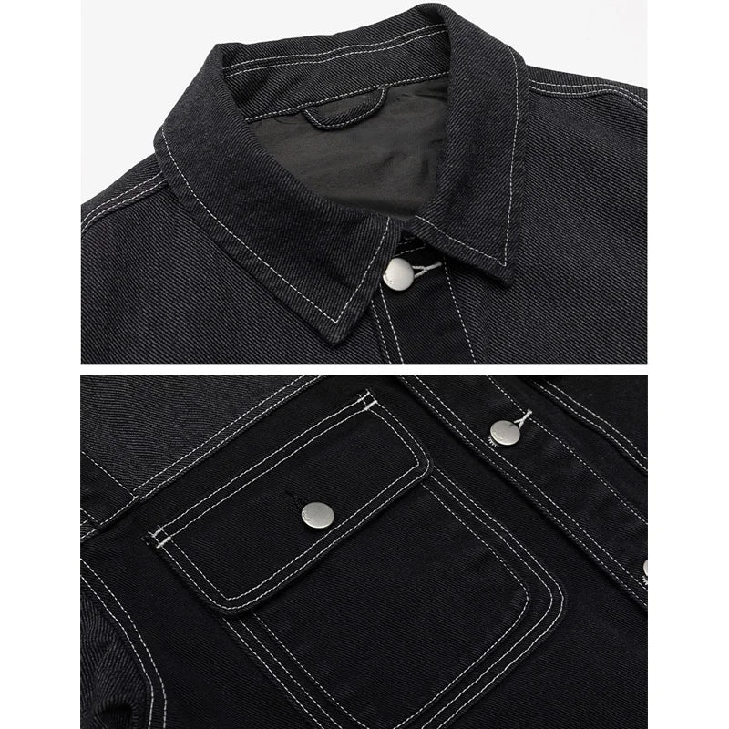 leather panel bomber, high-street look - trendy urban streetwear fashion for men and women