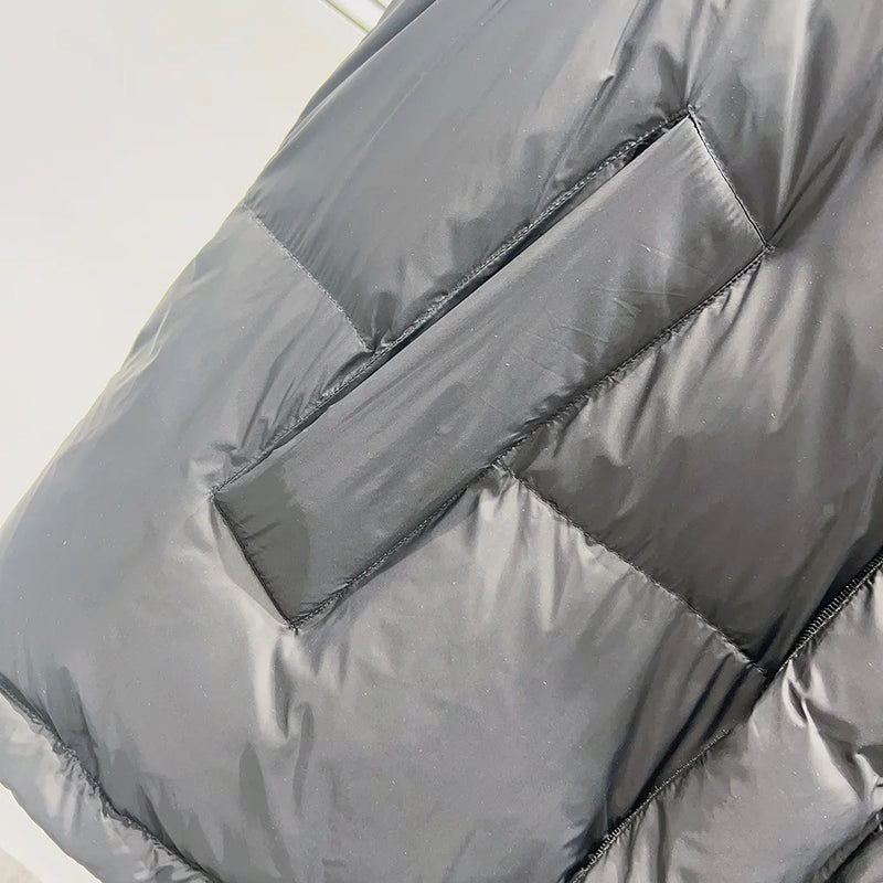 2023 Winter Men's Thickened Down Vest With Vertical Collar Down Jacket Vest