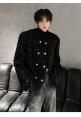 zip-up minimalist jacket, cold-season outfit - aesthetic hip hop inspired casual wear