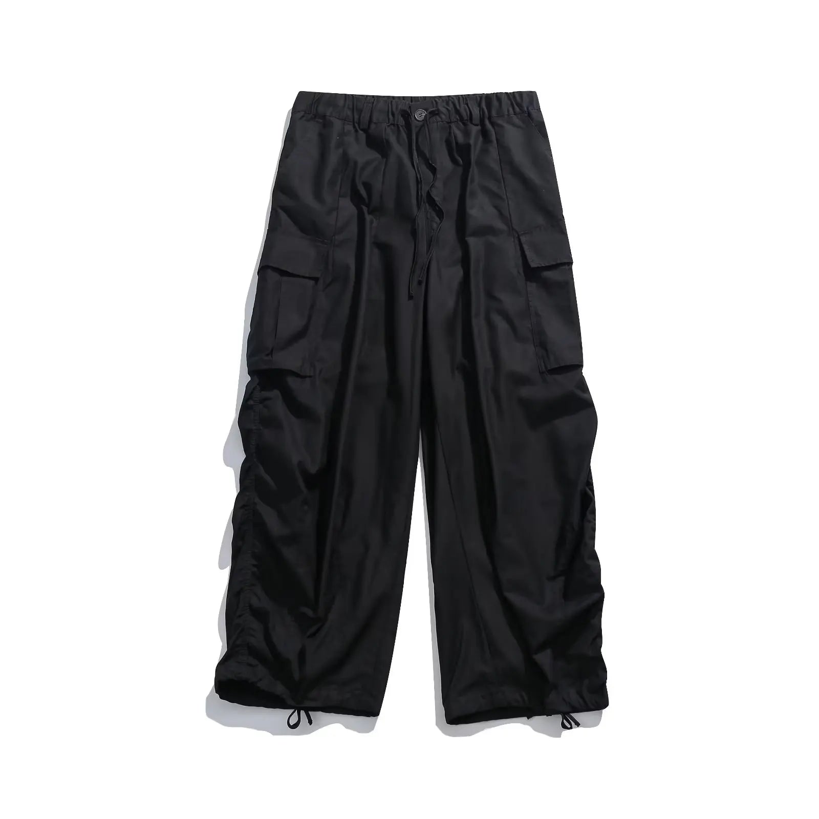 outdoor sports coat set new unisex couple 2 piece set casual hooded windbreaker big pocket wide leg workwear pants suits unique default style 4474