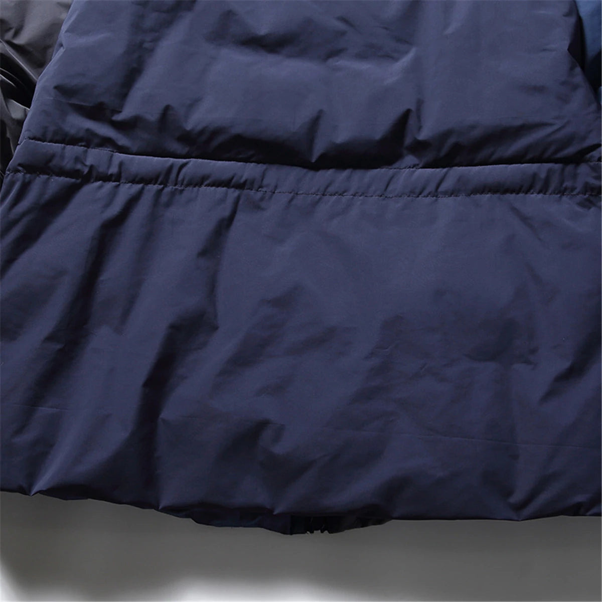 2023 Winter Hip Hop Thick Jacket Parka Men Color Patchwork Padded Jacket Coat Warm Streetwear Harajuku Jackets Men Clothing