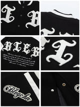 mens embroidery baseball jackets and coats casual single button patchwork hip hop streetwear warm bomber jacket outerwear nan - variant style c55140 for streetwear fashion