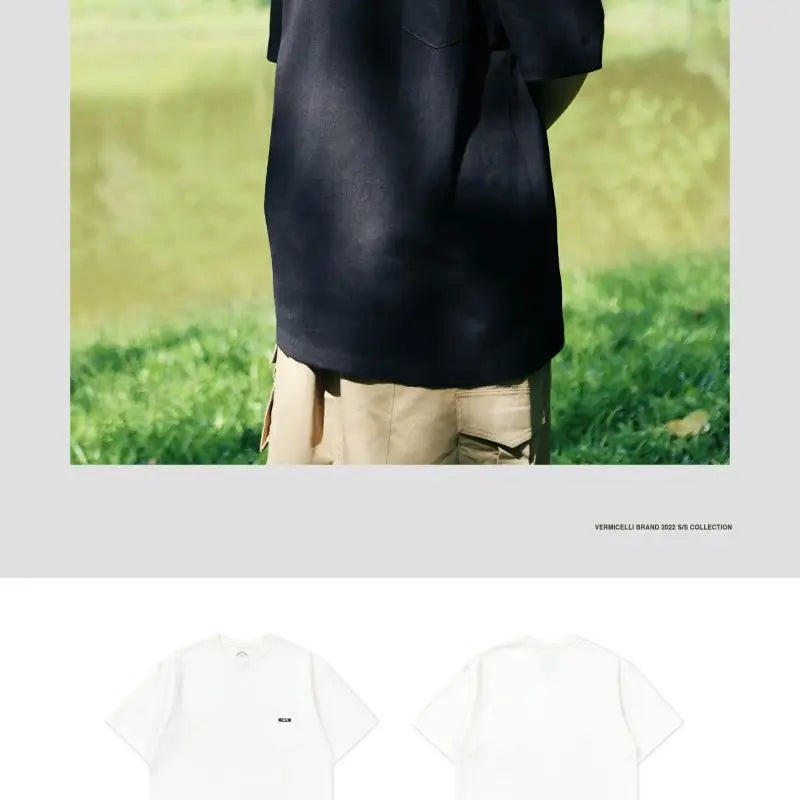 Harajuku Crying angel – Korean Version 2024 Summer Men T Shirt Short Sleeved Cotton