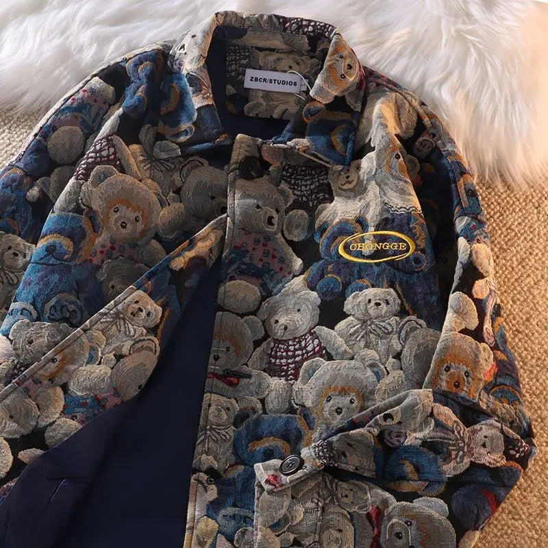 oversized grunge coat, photo-ready drip, for men, fall streetwear outfit, oversized style, layered fashion, modern aesthetic, graphic detail