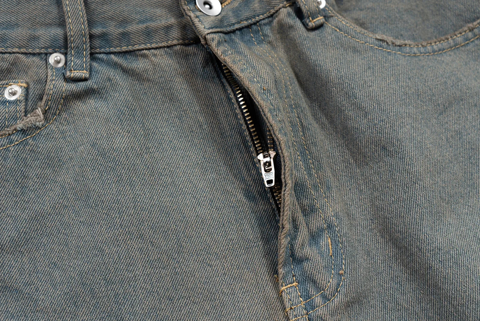 grey green damaged micro flared jeans mens straight streetwear y2k ropa hombre baggy denim trousers oversized casual cargo pants unique cargo style 1225