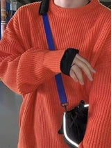 grunge knit sweater, fall winter drip, aesthetic soft knit grunge sweater for cozy streetwear