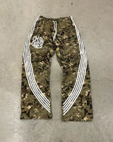 american high street fashion striped letter printed trousers men y2k harajuku retro personality casual oversized wide leg pants unique default style 3454