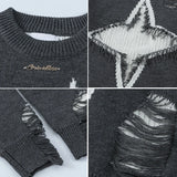 y2k knitted sweater, photo-ready sweater, cozy fashion fit, stylish street outfit, modern aesthetic appeal