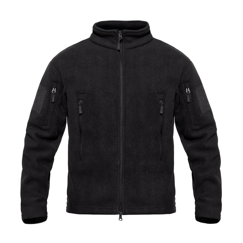 oversized fit featuring rainbowtouches full zip up tactical army fleece jacket military thermal warm police work coats safari jacket outwear windbreaker design – premium quality jacket for men