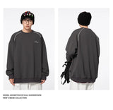 2025 Spring Autumn Sweatshirt Men Women Streetwear Fashion Loose Casua