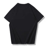 Y2k Oversized shirt – Summer Mens Short Sleeved Retro New 200G Locomotive Letter P
