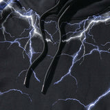 Hip Hop Lightning Hoodie Sweatshirt Men Harajuku Streetwear Hooded Pul