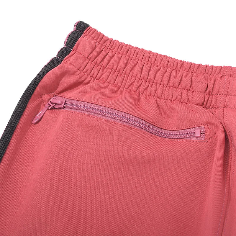 sea blue casual pants men woman loose comfortable side edge weaving stripe embroidery drawstring joggers sweatpants unique joggers style 5261