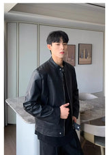 grunge street bomber, modern fit for men, oversized fit