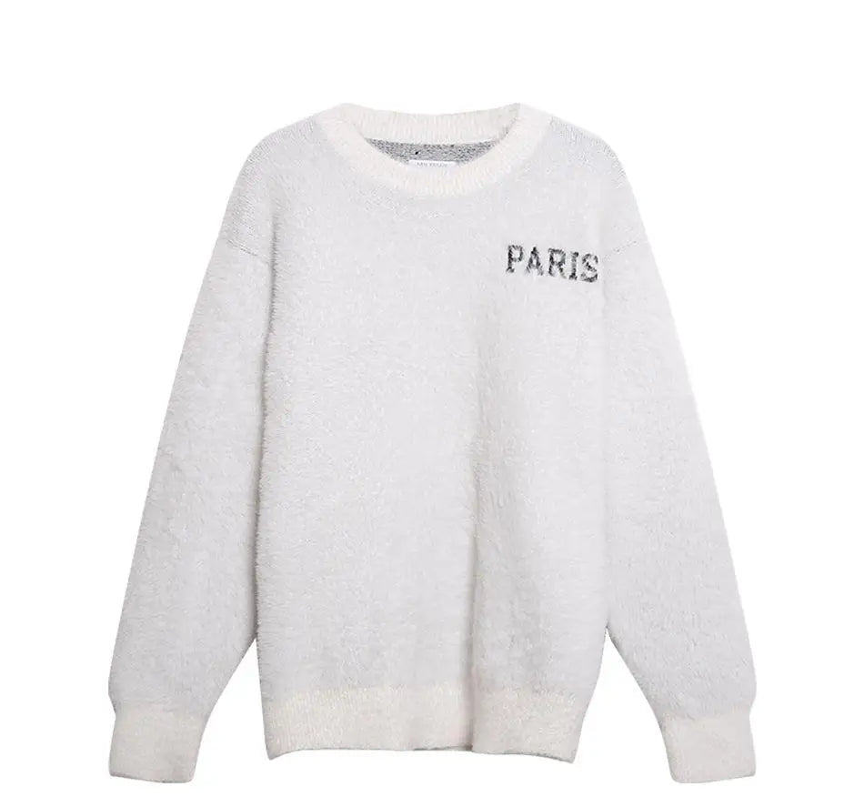 grunge knit pullover for fall and winter, oversized aesthetic with urban style, mens fashion layer for modern streetwear coll