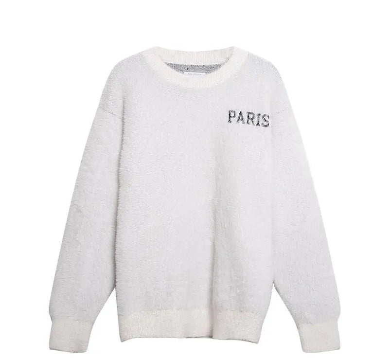 grunge knit pullover for fall and winter, oversized aesthetic with urban style, mens fashion layer for modern streetwear coll